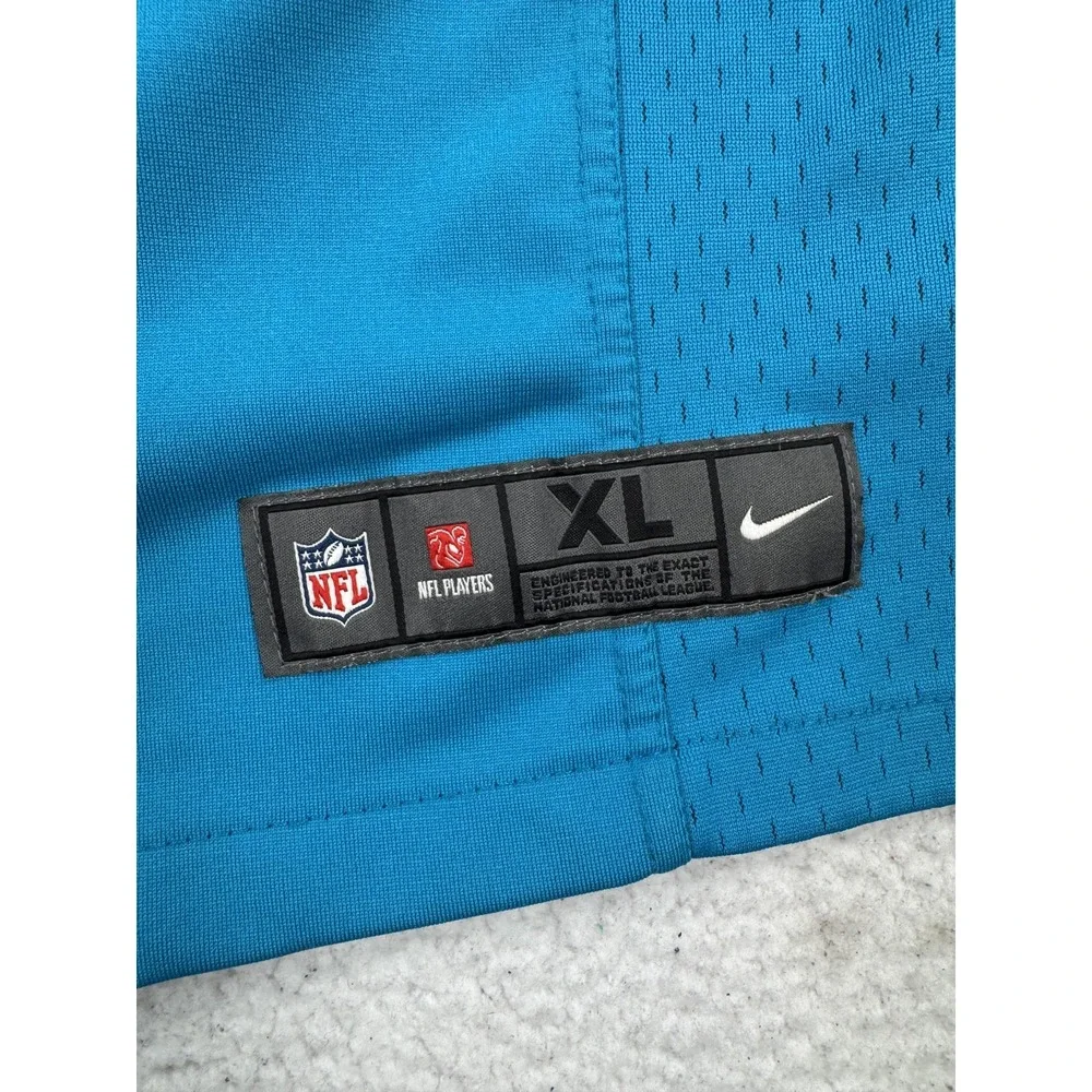 Carolina Panthers Football Jersey Boys Youth XL Blue NFL Nike Newton 1 On Field